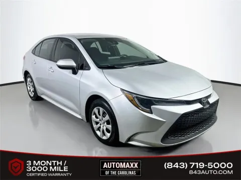 Silver 2022 Toyota Corolla LE for sale in Summerville, SC