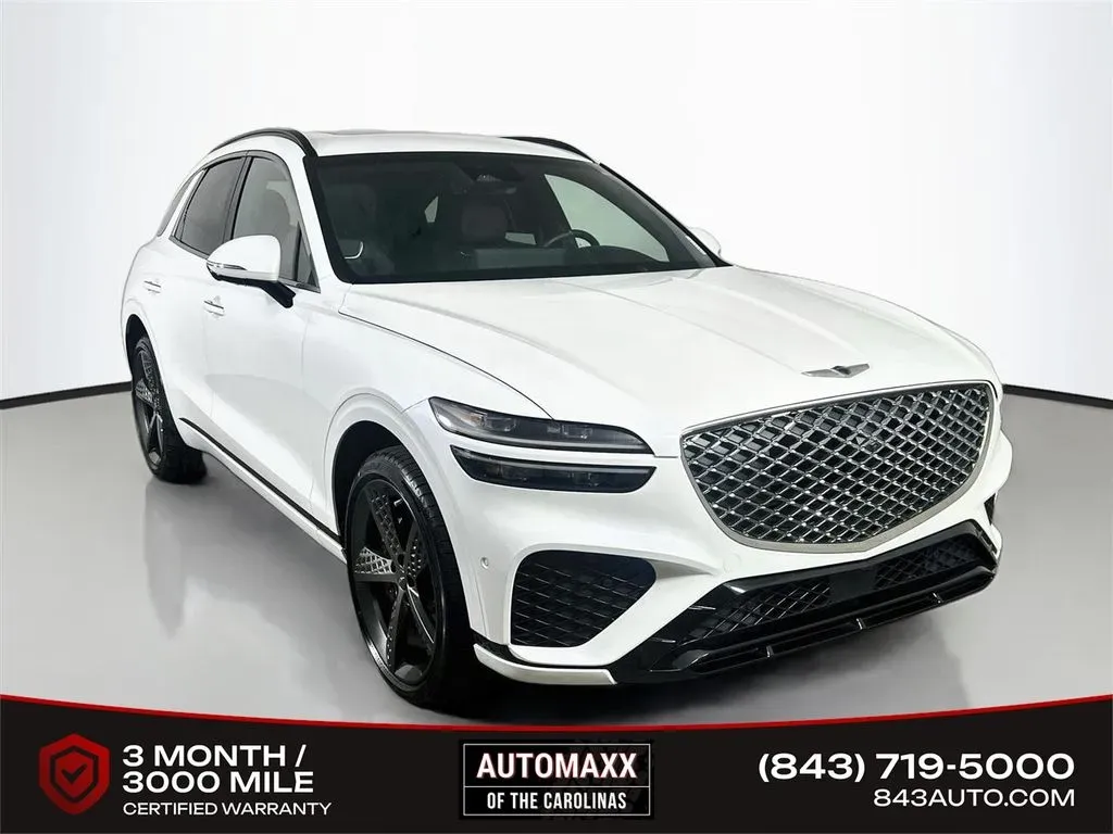 White 2023 Genesis GV70 3.5T Sport for sale in Summerville, SC