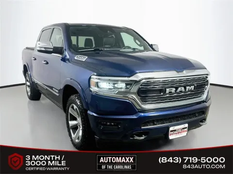 Blue 2022 Ram 1500 Limited for sale in Summerville, SC