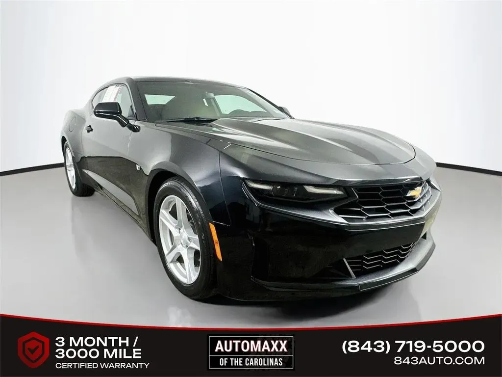 Black 2023 Chevrolet Camaro 1LT for sale in Summerville, SC