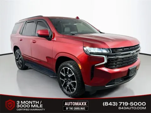 Red 2021 Chevrolet Tahoe RST for sale in Summerville, SC