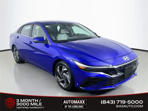 Blue 2024 Hyundai Elantra Limited for sale in Summerville, SC