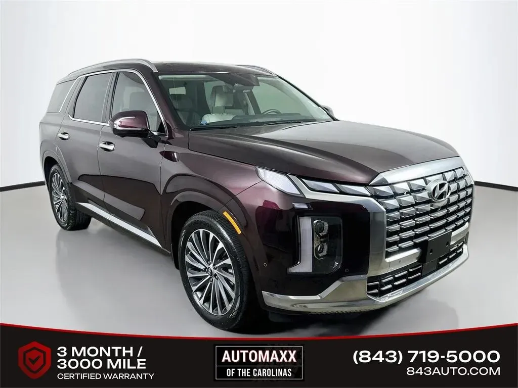 Red 2025 Hyundai Palisade Calligraphy for sale in Summerville, SC
