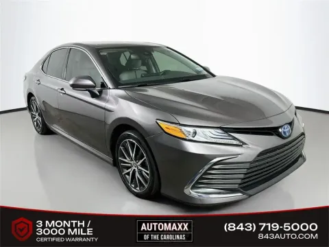 Gray 2022 Toyota Camry Hybrid XLE for sale in Summerville, SC