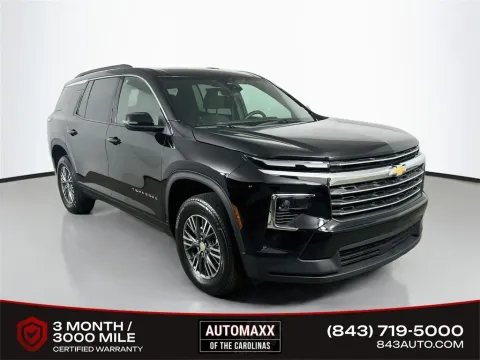 Black 2025 Chevrolet Traverse LT for sale in Summerville, SC