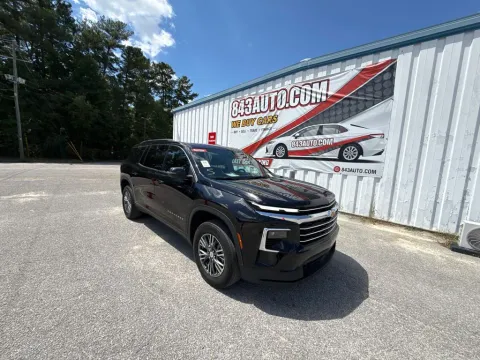 Black 2025 Chevrolet Traverse LT for sale in Summerville, SC