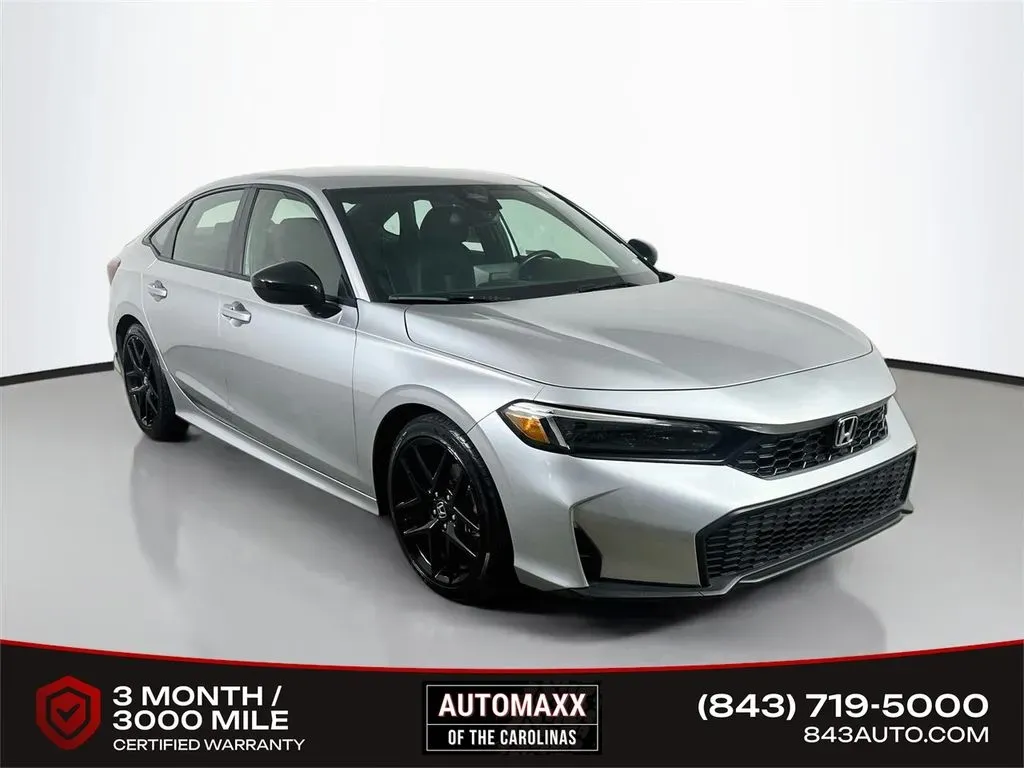 Silver 2025 Honda Civic Sport for sale in Summerville, SC