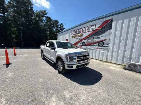 White 2025 Ford F-150 Lariat for sale in Summerville, SC
