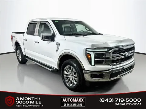 White 2025 Ford F-150 Lariat for sale in Summerville, SC