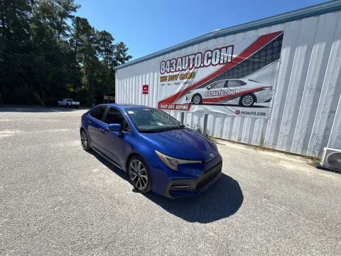 Blue 2021 Toyota Corolla XSE for sale in Summerville, SC