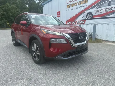 Red 2023 Nissan Rogue SL for sale in Summerville, SC