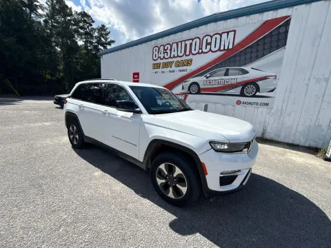 White 2024 Jeep Grand Cherokee 4xe for sale in Summerville, SC