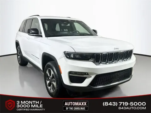 White 2024 Jeep Grand Cherokee 4xe for sale in Summerville, SC