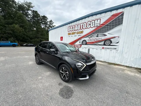 Black 2023 Kia Sportage Hybrid EX for sale in Summerville, SC
