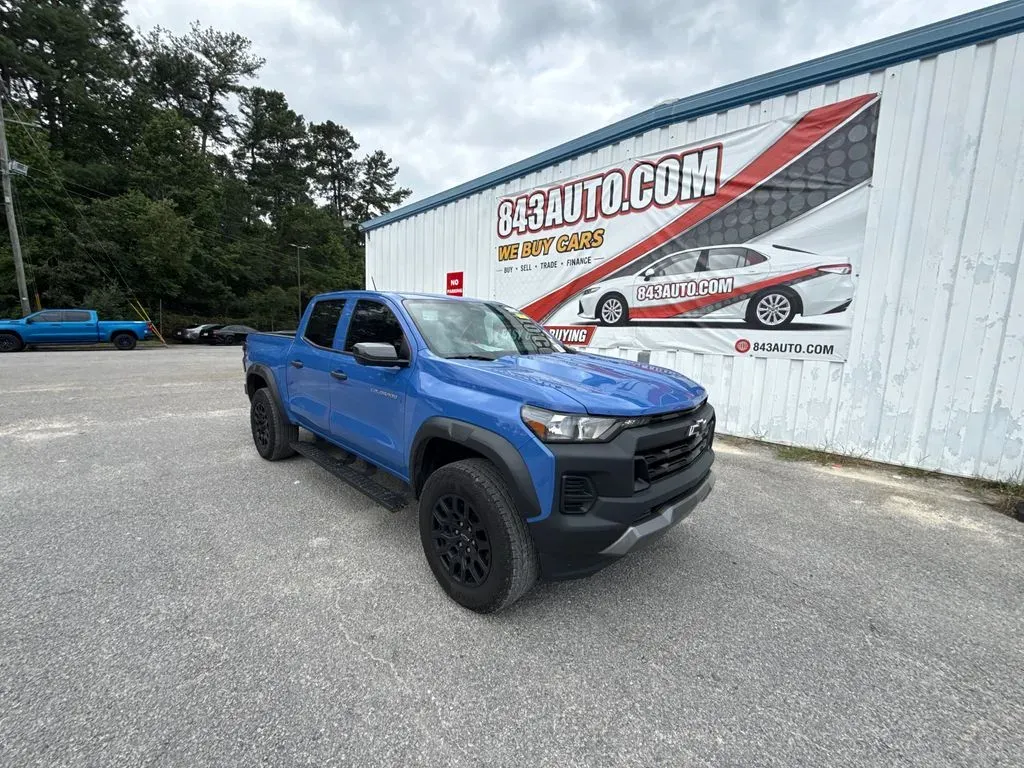Blue 2025 Chevrolet Colorado Trail Boss for sale in Summerville, SC