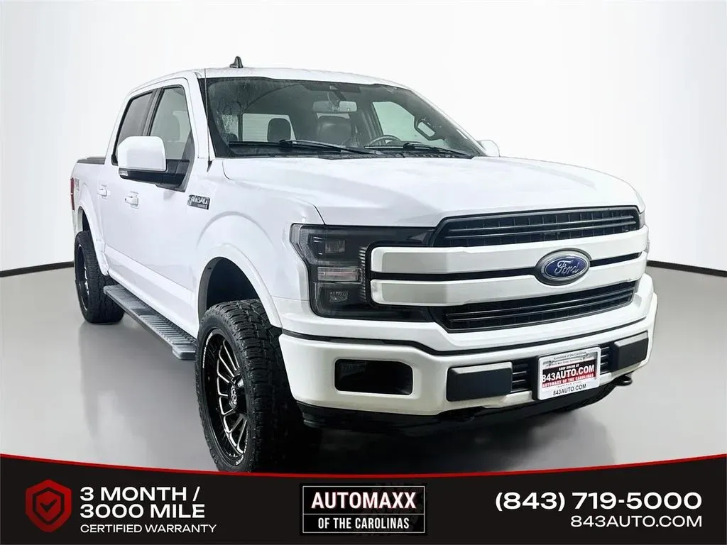 White 2019 Ford F-150 Lariat for sale in Summerville, SC