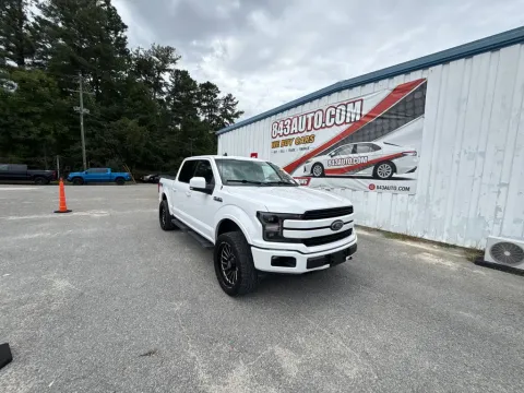 White 2019 Ford F-150 Lariat for sale in Summerville, SC
