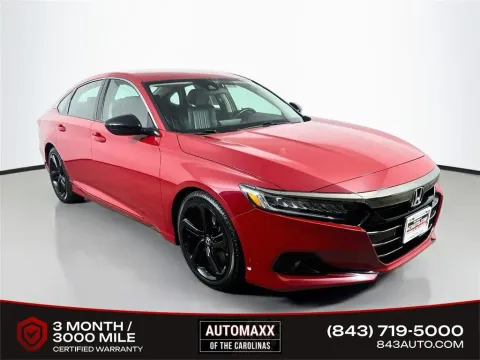 Red 2021 Honda Accord Sport Special Edition for sale in Summerville, SC