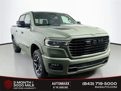 Green 2026 Ram 1500 Laramie for sale in Summerville, SC