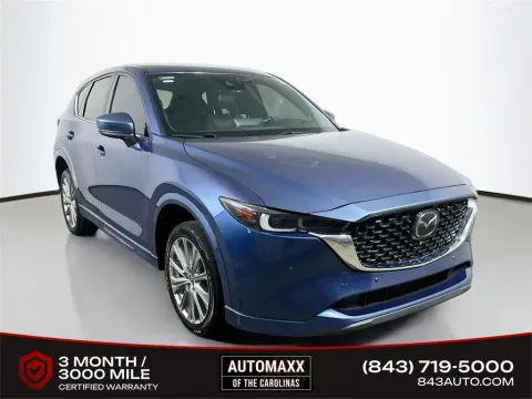 Blue 2022 Mazda CX-5 2.5 Turbo Signature for sale in Summerville, SC