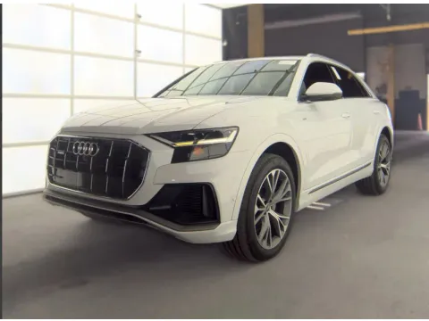 White 2021 Audi Q8 55 Premium Plus for sale in Summerville, SC