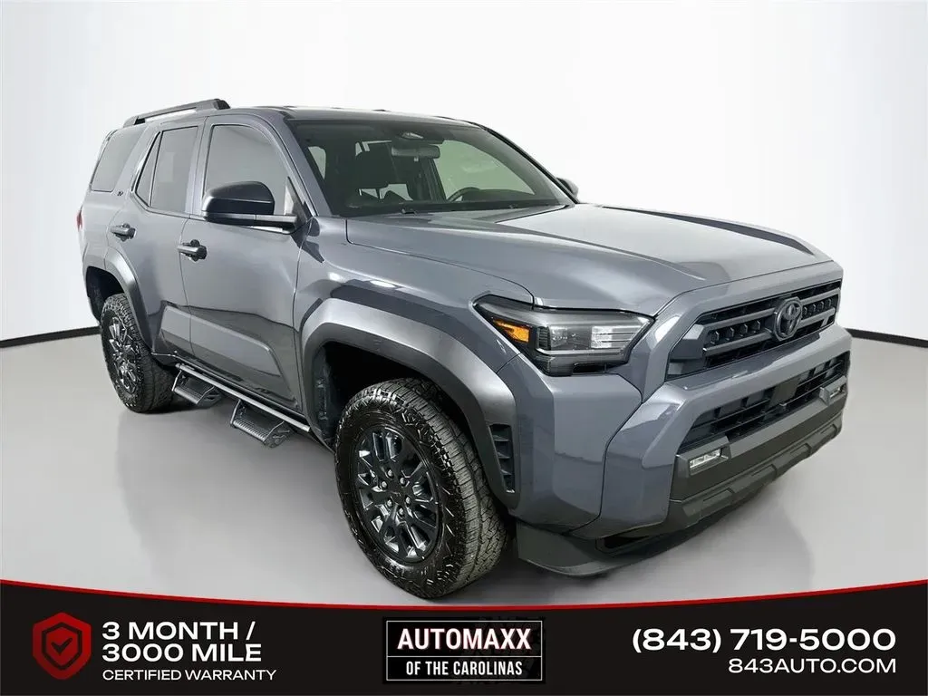 Black 2025 Toyota 4Runner SR5 for sale in Summerville, SC