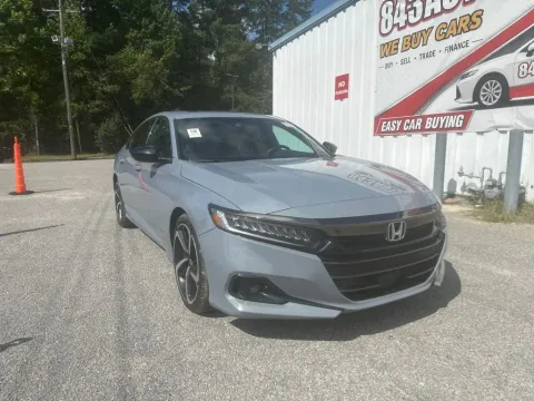 Gray 2022 Honda Accord Sport 2.0T for sale in Summerville, SC