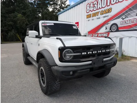 White 2021 Ford Bronco Outer Banks for sale in Summerville, SC