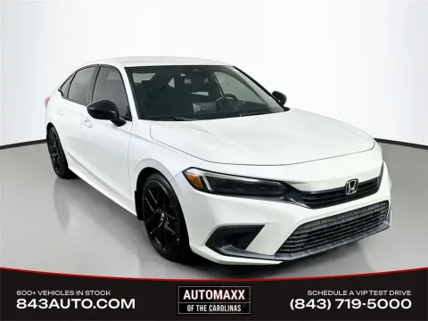 White 2022 Honda Civic Sport for sale in Summerville, SC