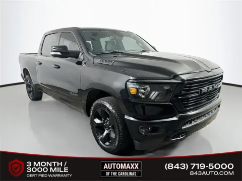 Black 2019 Ram 1500 Big Horn/Lone Star for sale in Summerville, SC