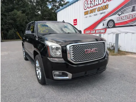 Black 2017 GMC Yukon Denali for sale in Summerville, SC