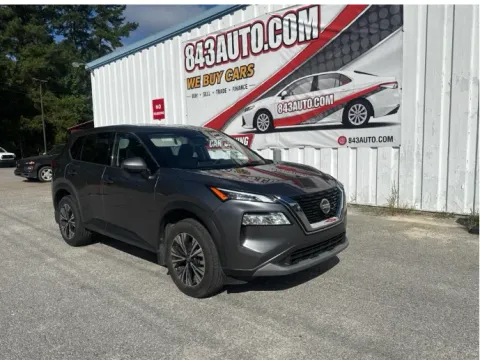 Gray 2021 Nissan Rogue SV for sale in Summerville, SC