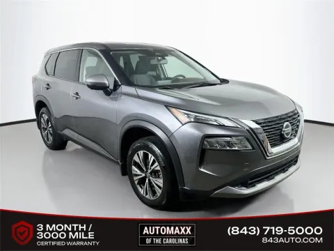 Gray 2021 Nissan Rogue SV for sale in Summerville, SC