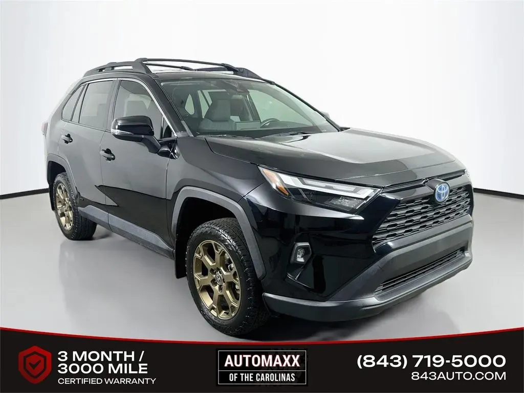 Black 2024 Toyota RAV4 Hybrid Woodland Edition for sale in Summerville, SC