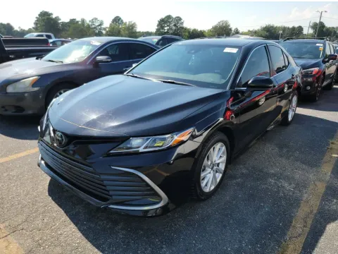 Black 2022 Toyota Camry LE for sale in Summerville, SC