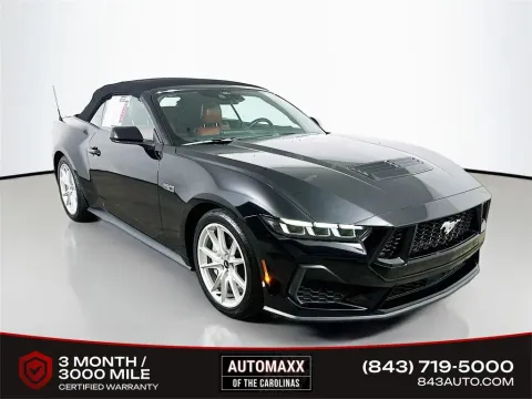 Black 2024 Ford Mustang GT Premium for sale in Summerville, SC