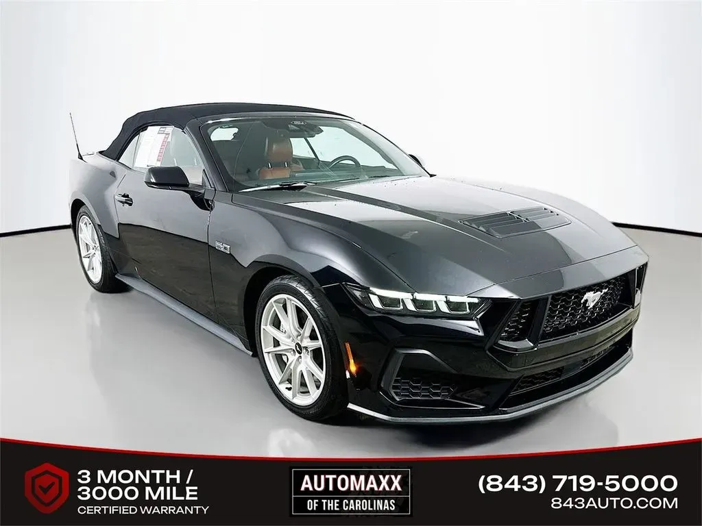 Black 2024 Ford Mustang GT Premium for sale in Summerville, SC