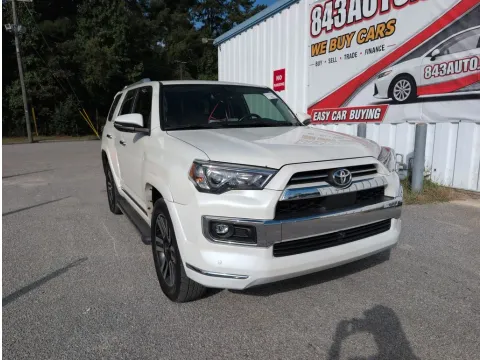 White 2022 Toyota 4Runner Limited for sale in Summerville, SC