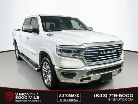 White 2020 Ram 1500 Limited for sale in Summerville, SC