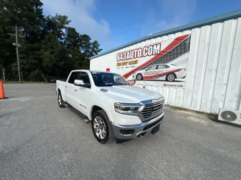 White 2020 Ram 1500 Limited for sale in Summerville, SC