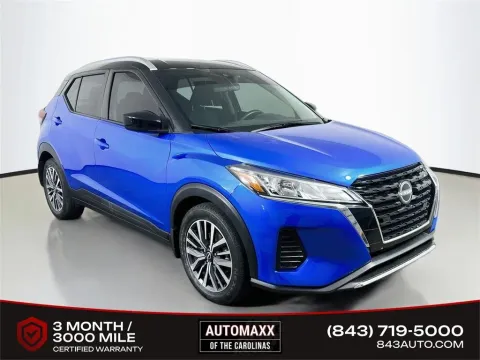 Blue 2022 Nissan Kicks SV for sale in Summerville, SC