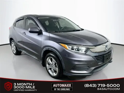 Gray 2022 Honda HR-V LX for sale in Summerville, SC