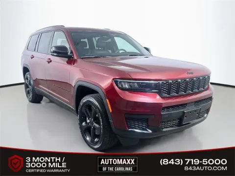 Red 2023 Jeep Grand Cherokee L Altitude for sale in Summerville, SC