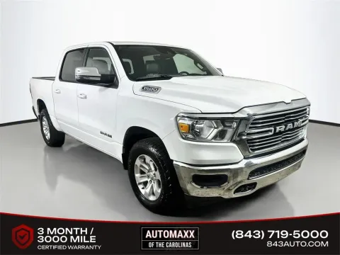 White 2024 Ram 1500 Laramie for sale in Summerville, SC