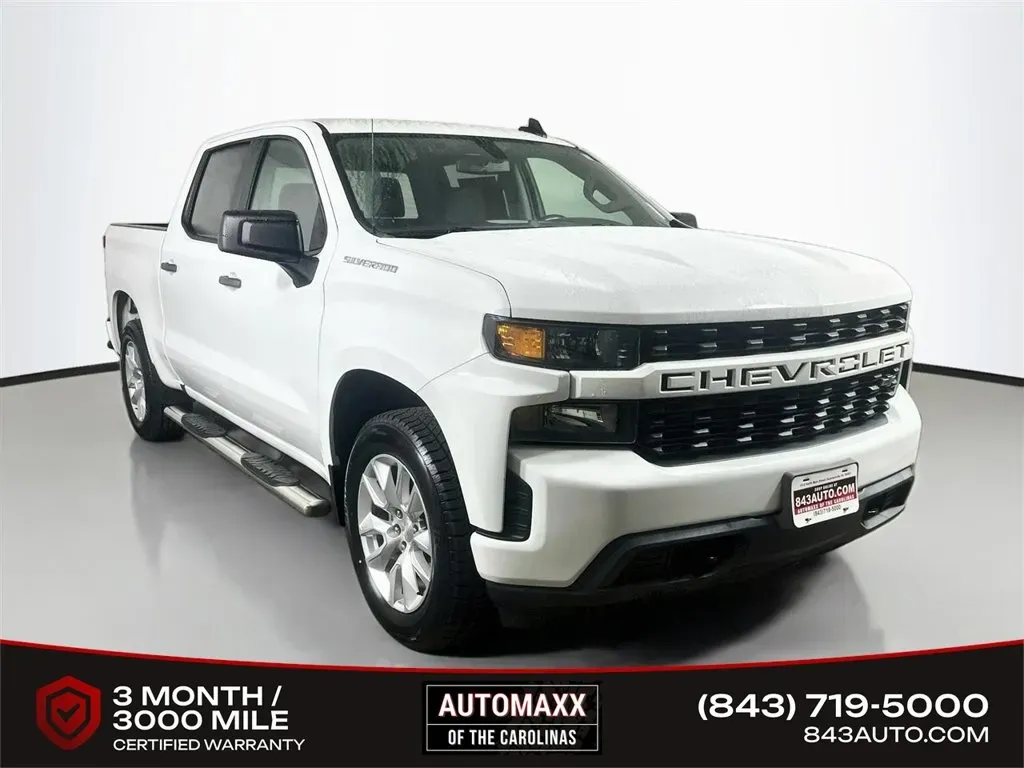 White 2020 Chevrolet Silverado 1500 Custom for sale in Summerville, SC