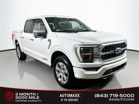 White 2023 Ford F-150 Platinum for sale in Summerville, SC