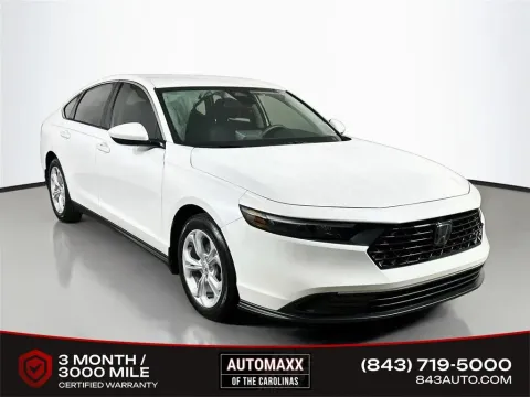White 2025 Honda Accord LX for sale in Summerville, SC