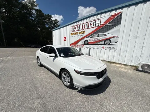 White 2025 Honda Accord LX for sale in Summerville, SC