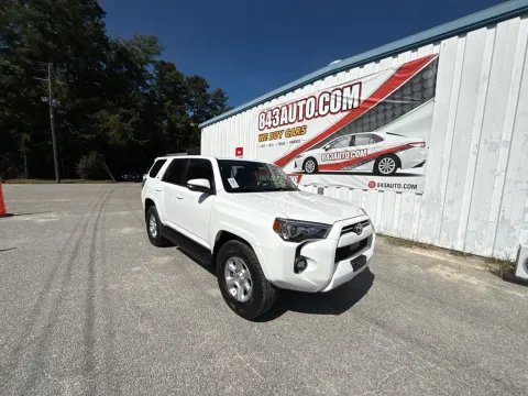White 2021 Toyota 4Runner SR5 Premium for sale in Summerville, SC