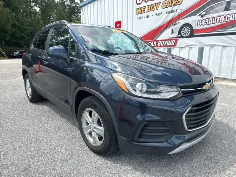 Blue 2018 Chevrolet Trax LT for sale in Summerville, SC